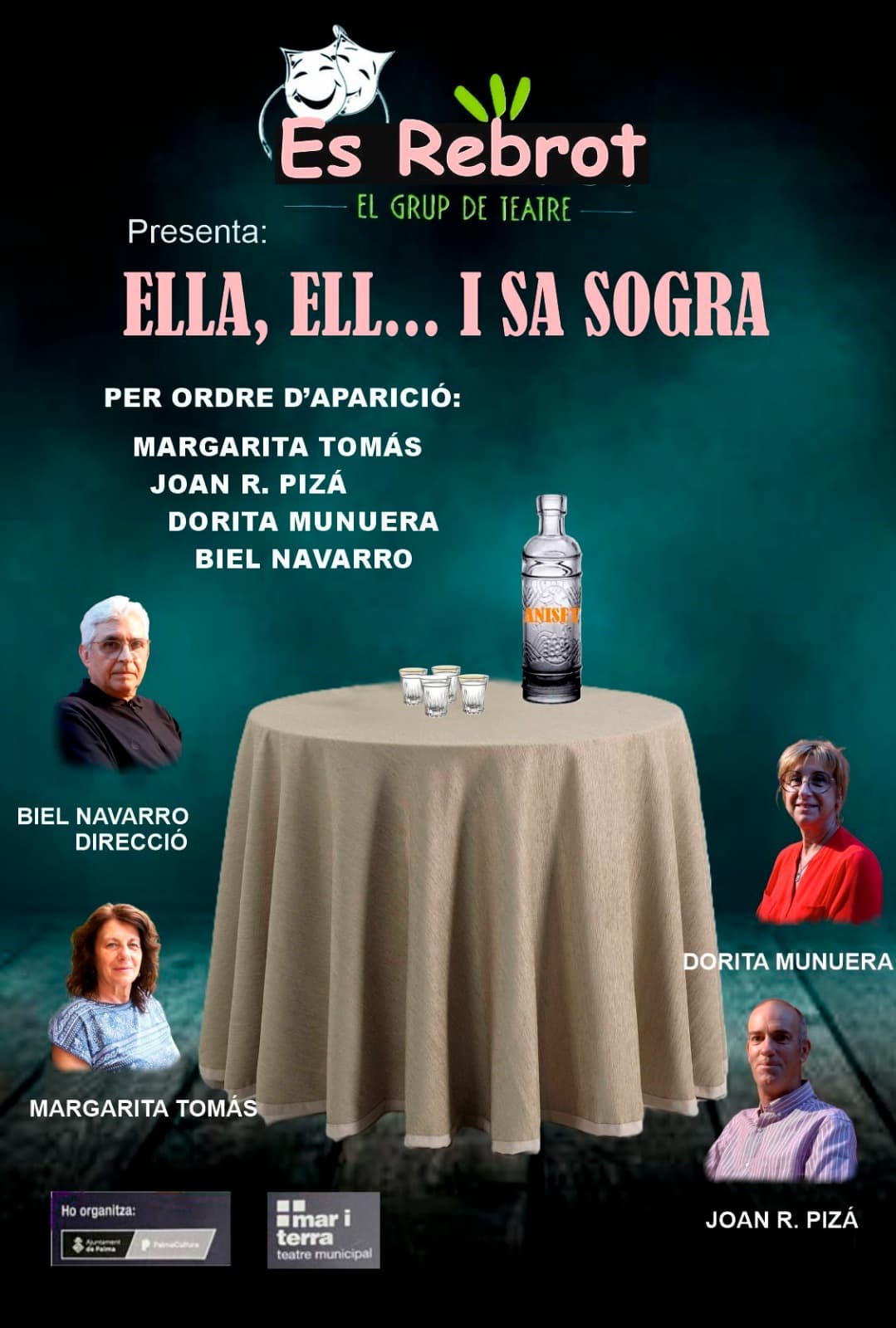 Grup de Teatre Es Rebrot presenta Ella, ell… i sa sogra