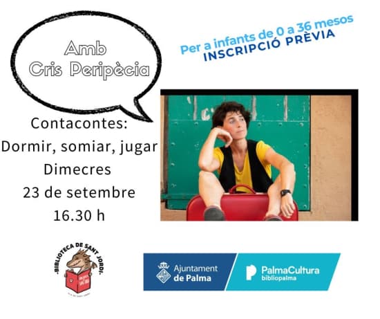 Dormir, somiar, jugar, amb Cris Peripècia