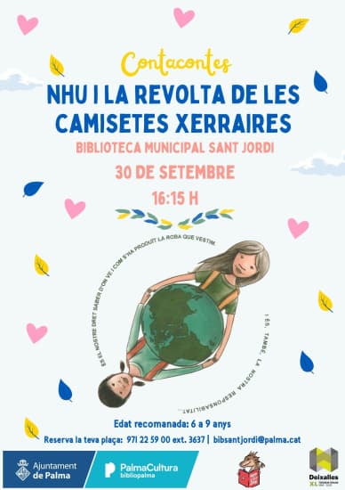 Nhu i la revolta de les camisetes xerraires, amb la Fundació Deixalles