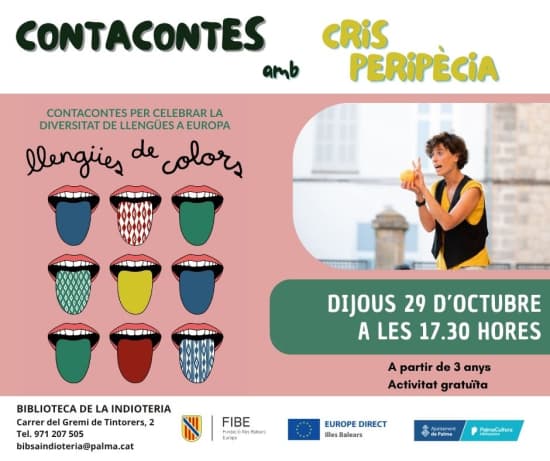Llengües de colors, amb Cris Peripècia