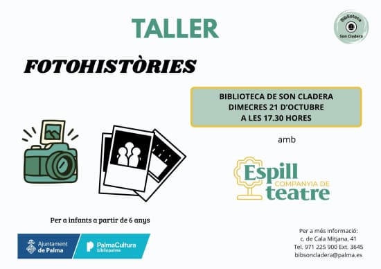 “Fotohistòries”, amb Espill Teatre