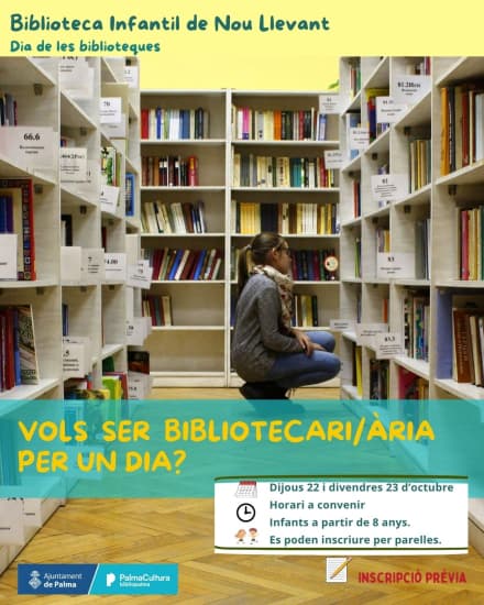 Bibliotecari\ària per un dia