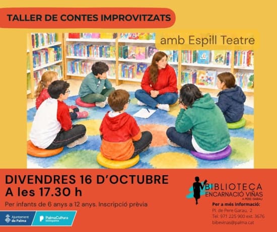 “Contes improvisats”, amb Espill Teatre