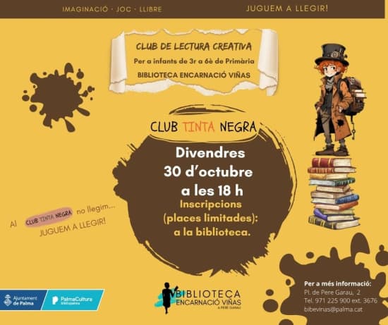 Club Tinta Negra, club de lectura creativa