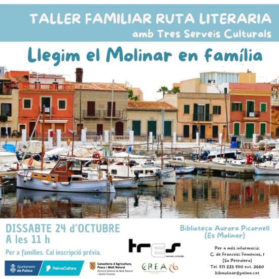 “Llegim el Molinar en família”, amb Tres Serveis Culturals