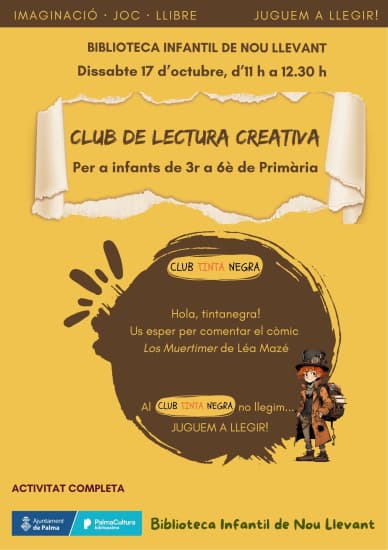 Los muértimer, de Léa Mazé, amb el Club Tinta Negra