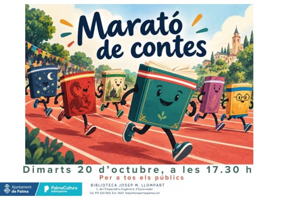 Marató de contes a la biblioteca