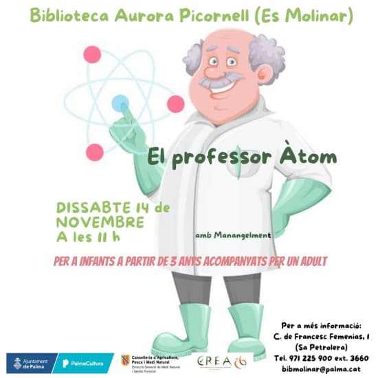 El professor Àtom, amb Manangelment
