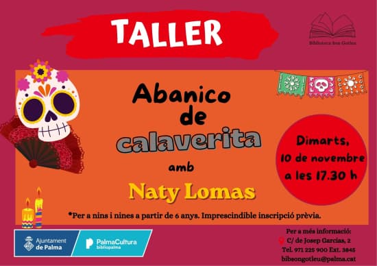 “Abanico de calaverita”, amb Naty Lomas
