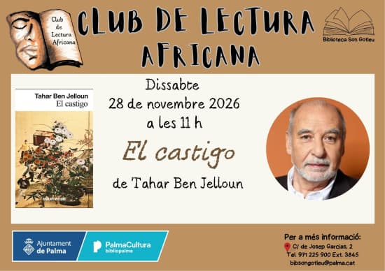 Club de Lectura Africana: El castigo, de Tahar Ben Jelloun