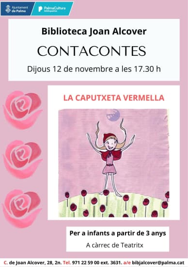 La Caputxeta Vermella, amb Teatritx