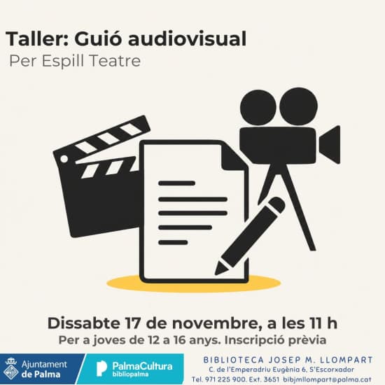 Guió audiovisual, amb Espill Teatre